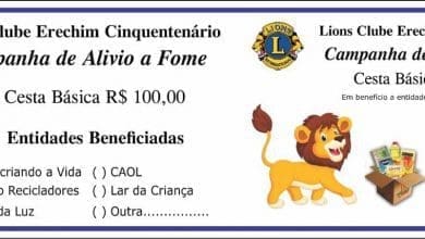 Lions Clube campanha 2021