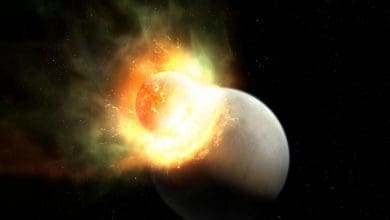 Astronomos detectam sinais de uma atmosfera retirada de um planeta