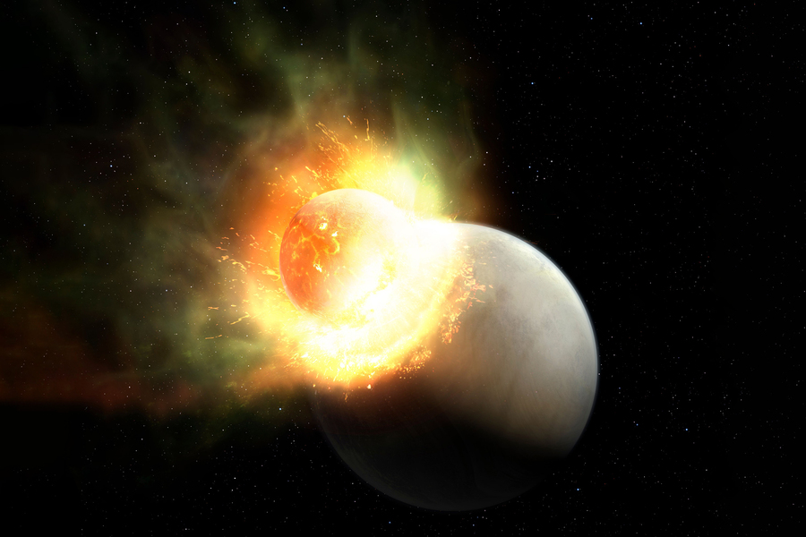 Astronomos detectam sinais de uma atmosfera retirada de um planeta