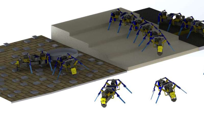 pesquisadores constroem robos de 4 pates