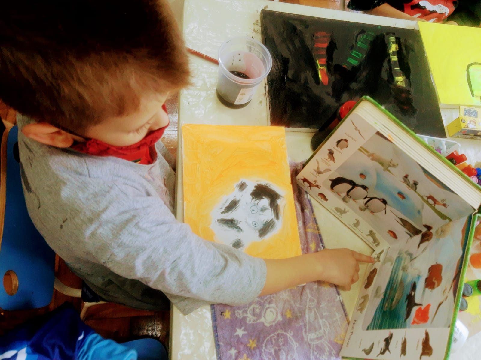 A leitura e a escrita presentes no cotidiano da vida coletiva na Educacao Infantil