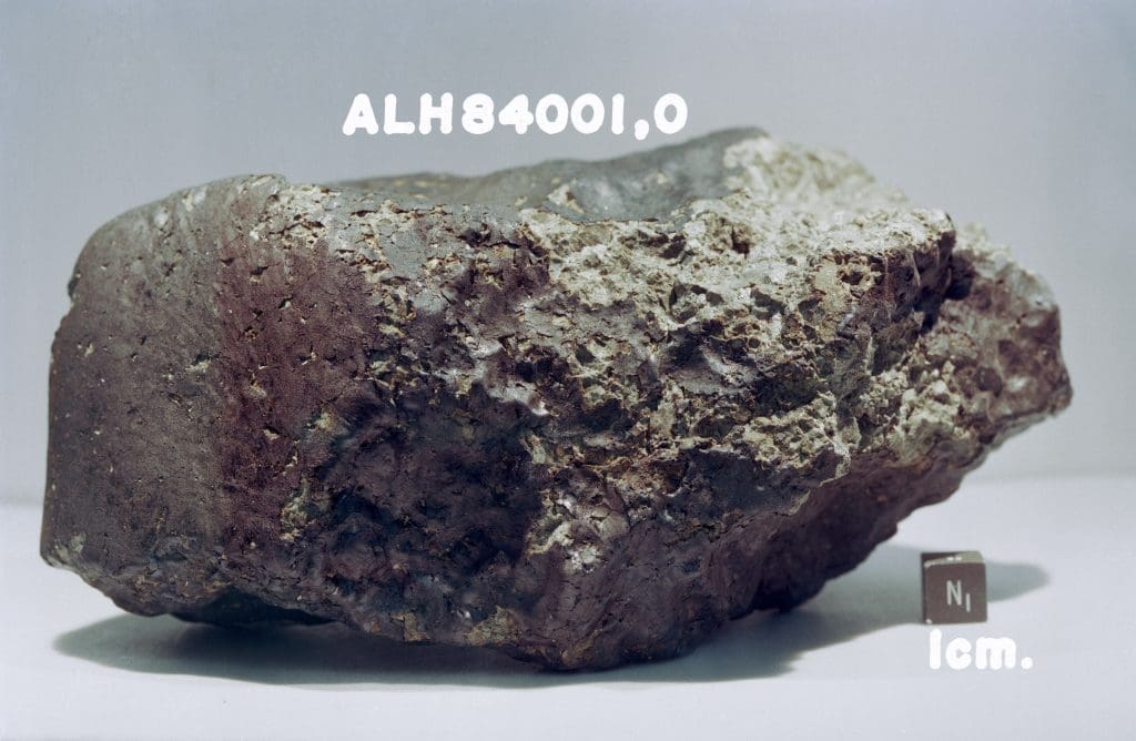 27 de dezembro de 1984 Famoso meteorito de Allan Hills Mars encontrado na Antartida