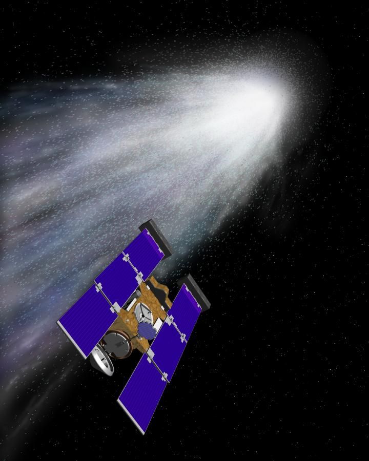 2 de janeiro de 2004 Sonda Stardust encontra cometa Wild 2