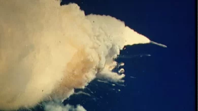 28 de janeiro de 1986 Onibus espacial Challenger explode apos lancamento 1