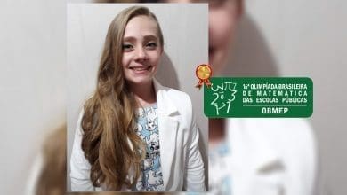 Estudante rede municipal de ensino ganha medalha na 16a Olimpiada de Matematica