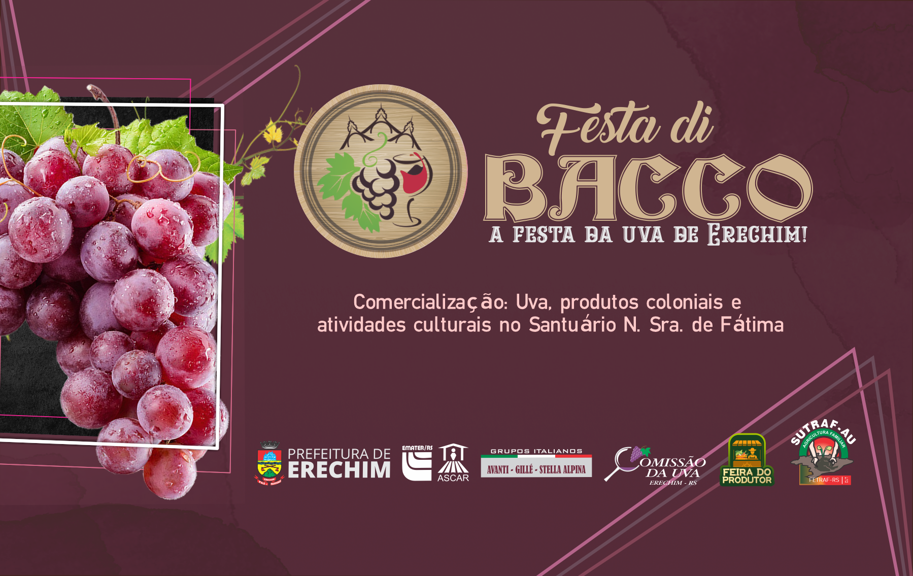 Festa Di Bacco 2022 a festa da uva de Erechim