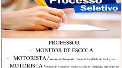 Prefeitura de Floriano Peixoto abre inscricoes para processo seletivo
