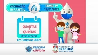 Vacinacao contra Covid 19 para criancas comeca nesta quarta feira