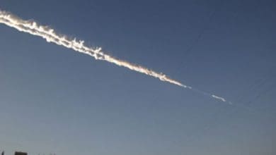 15 de fevereiro de 2013 Meteoro explode sobre Chelyabinsk Russia