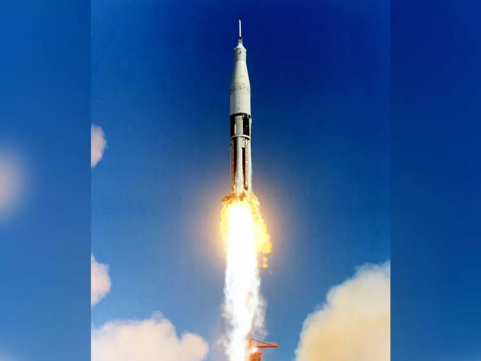 26 de fevereiro de 1966 1o lancamento do foguete Saturn 1B