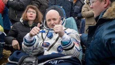 1 de marco de 2016 Scott Kelly retorna a terra apos passar 340 dias na Estacao Espacial Internacional