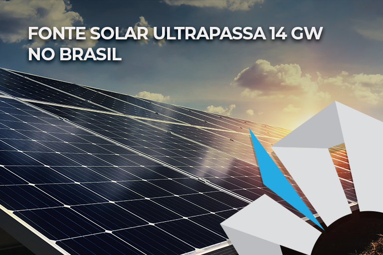 Energia solar no Brasil ultrapassa a marca de 14 GW