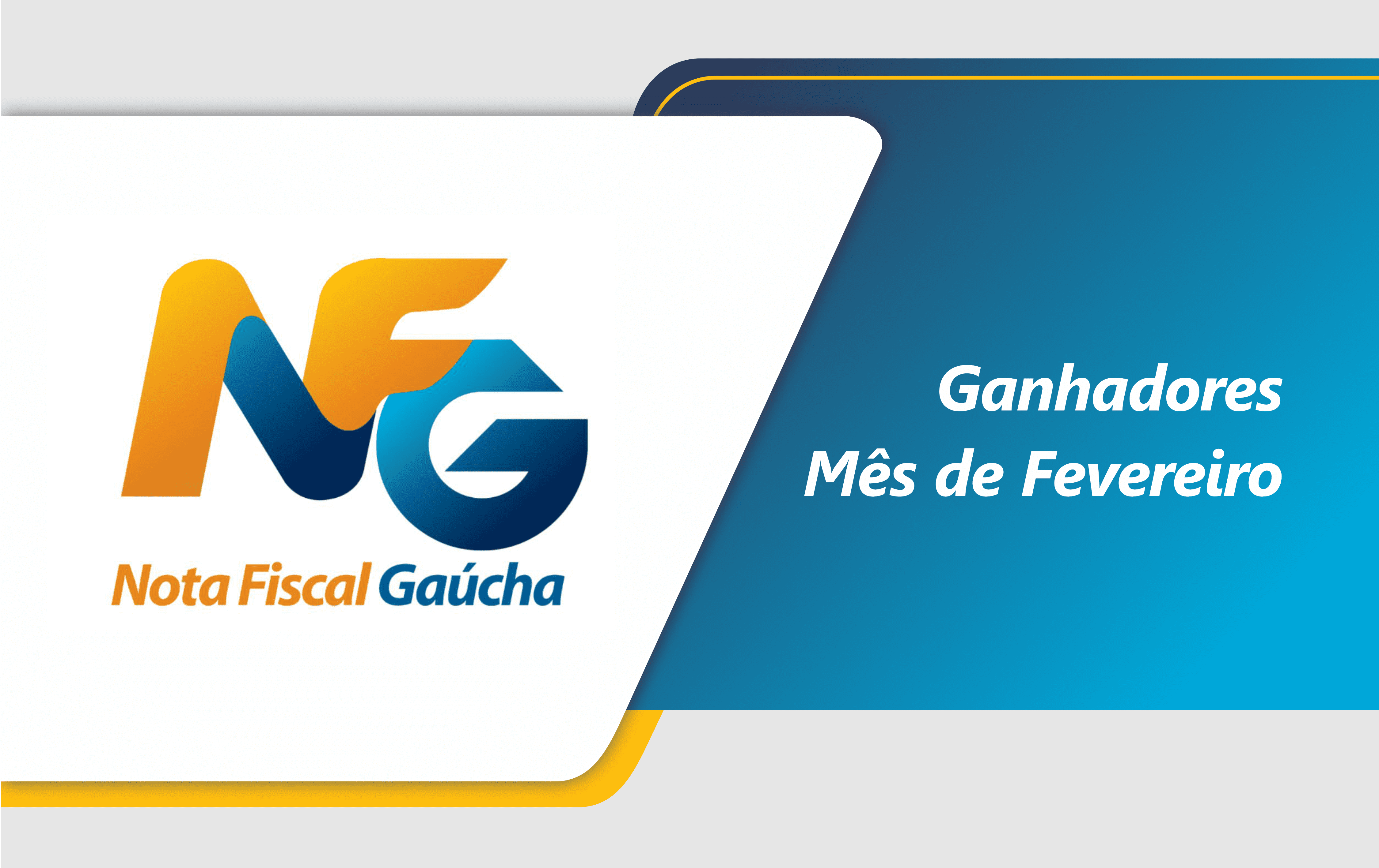 Nota Fiscal Gaucha divulga os ganhadores do mes de fevereiro em Erechim