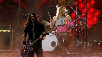 dave grohl e taylor hawkins no lollapalooza chile 2022 foto marcelo hernandezgetty images widelg