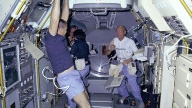 29 de abril de 1985 Spacelab europeu e lancado no onibus espacial Challenger