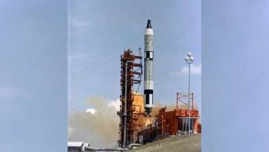 8 de abril de 1964 1o voo de teste da espaconave Gemini