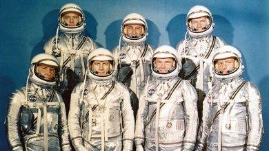 9 de abril de 1959 NASA apresenta os astronautas Mercury 7