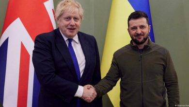 Em Kiev Boris Johnson reafirma apoio inabalavel a Ucrania