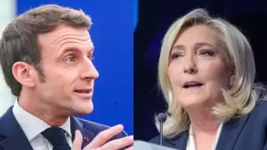 Emmanuel Macron e Marine Le Pen vao ao segundo turno na Franca
