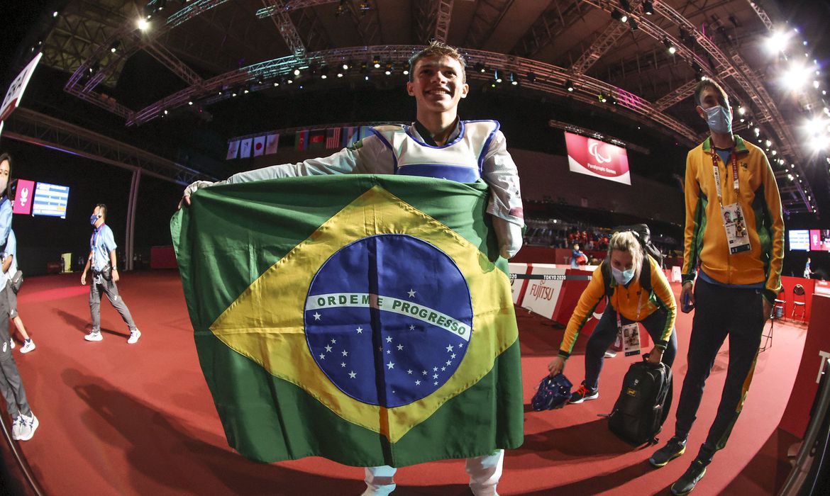 Selecao brasileira e vice campeao do Pan de parataekwondo