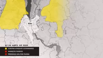 Ucrania recupera todo o territorio ao redor de Kiev