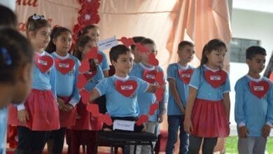 Dia das maes e comemorado com apresentacao nas escolas municipais de Erval Grande.