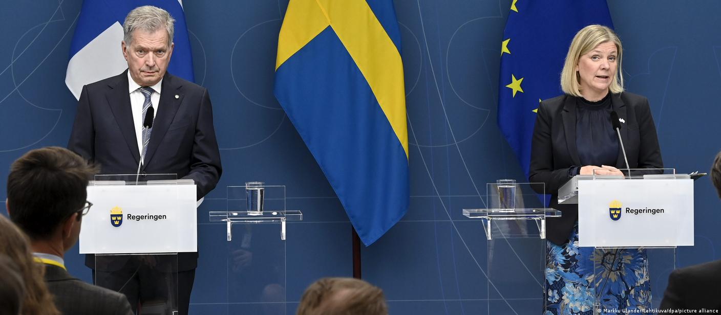 Finlandia e Suecia solicitam formalmente adesao a Otan
