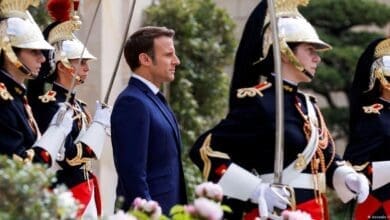 Macron toma posse para seu segundo mandato na Franca