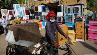 Onda de calor extremo assola a India