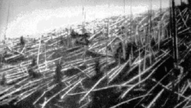 30 de junho de 1908 Meteoro Tunguska explode sobre a Siberia