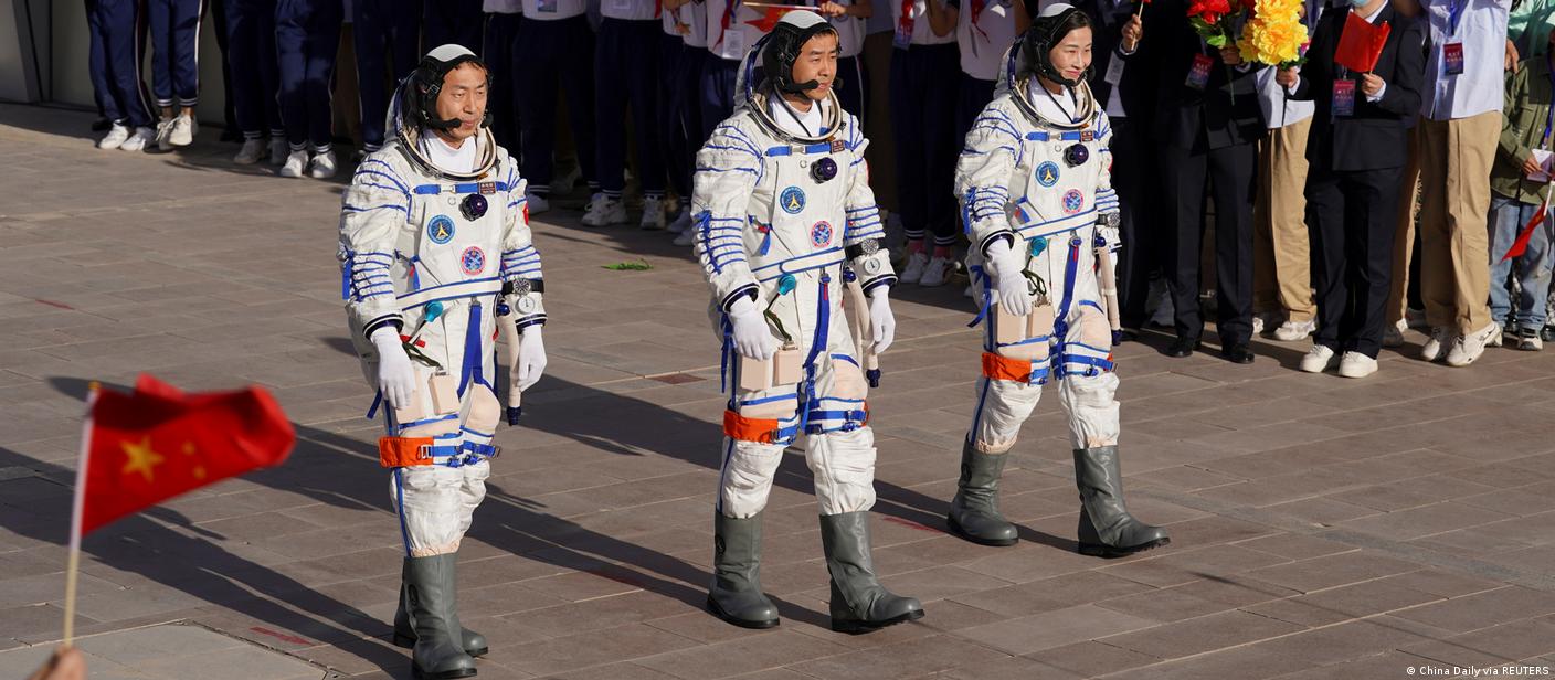 China lanca nova missao tripulada para estacao espacial