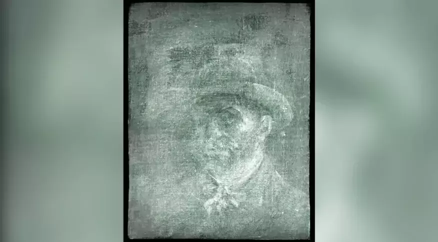 Autorretrato inedito de Van Gogh e descoberto atras de outra pintura do artista
