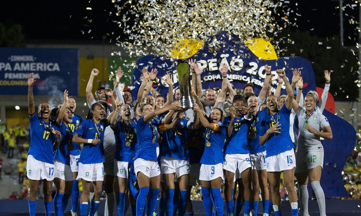 Futebol feminino Brasil vence Copa America com 100 de aproveitamento