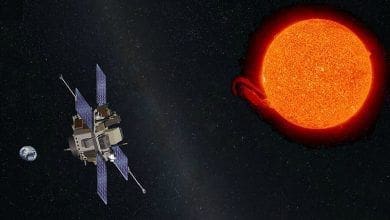 25 de agosto de 1997 lancada missao para estudar o vento solar