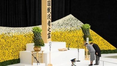 Cerimonia no Japao marca 77 anos do fim da Segunda Guerra Mundial