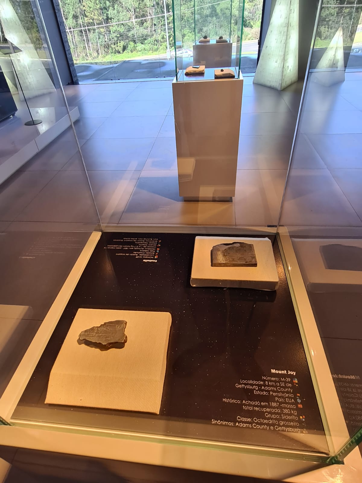 Museu de Ciencias da Terra integra mostra Meteoritos