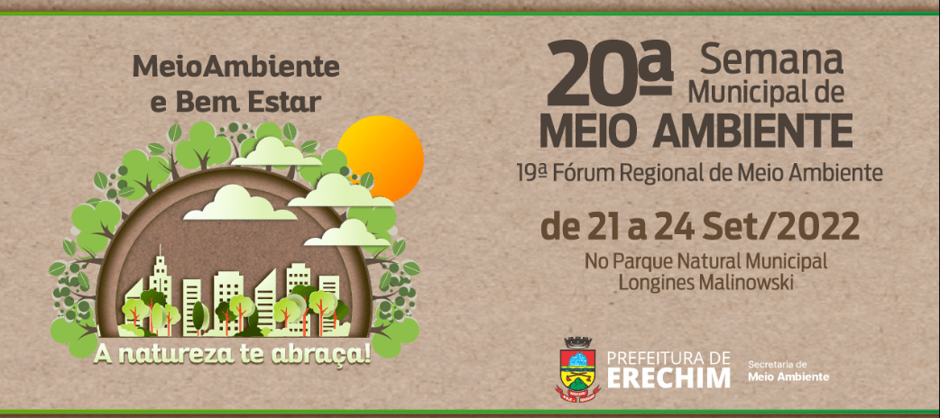 Erechim divulga programacao do Forum Regional de Meio Ambiente