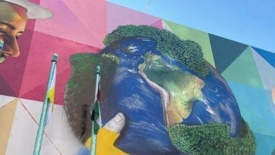 Mural do brasileiro Kobra e inaugurado na sede da ONU