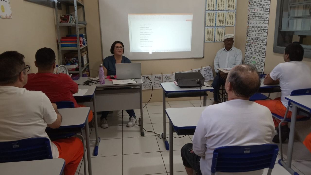 2o encontro do projeto de Extensao em parceria com o IFRS e o Presidio estadual ocorreu nesta terca