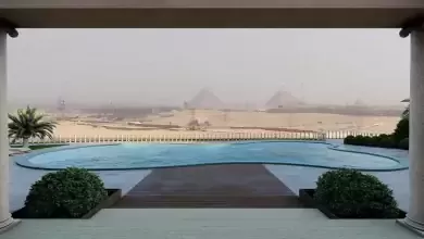 casa cairo vista piramides