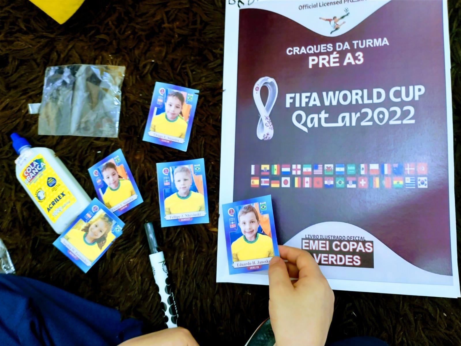 Estudantes da Escola Copas Verdes produzem album da Copa do Mundo