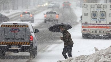 EUA enfrentam tempestades de inverno com frio de ate 50 °C