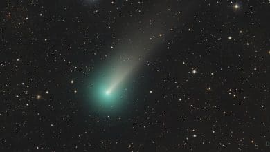 Cometa verde volta a aparecer no ceu depois de 50 mil anos