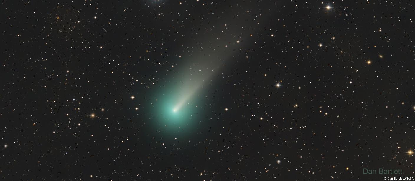 Cometa verde volta a aparecer no ceu depois de 50 mil anos
