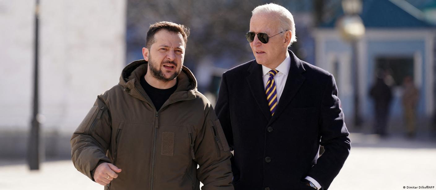 Joe Biden faz visita nao anunciada a Kiev