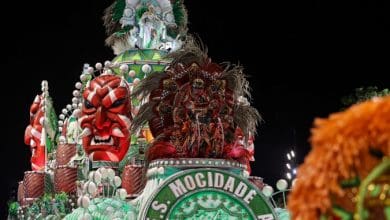 Mocidade Alegre e a campea do carnaval 2023 de Sao Paulo