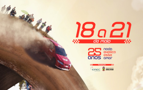 Erechim Rally Brasil 2023 acontece na proxima semana Entrada Solidaria no Parque de Apoio
