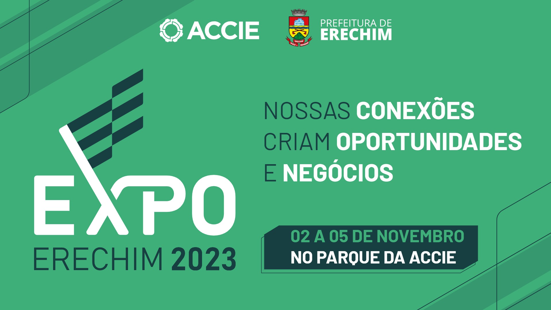 Expo Erechim 2023 e oficialmente lancada capa