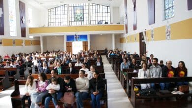 Romaria Vocacional no Santuario Diocesano N Sra de Fatima de Erexim com expressivo numero de participantes