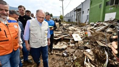 Alckmin anuncia R 741 milhoes para cidades do RS afetadas por ciclone